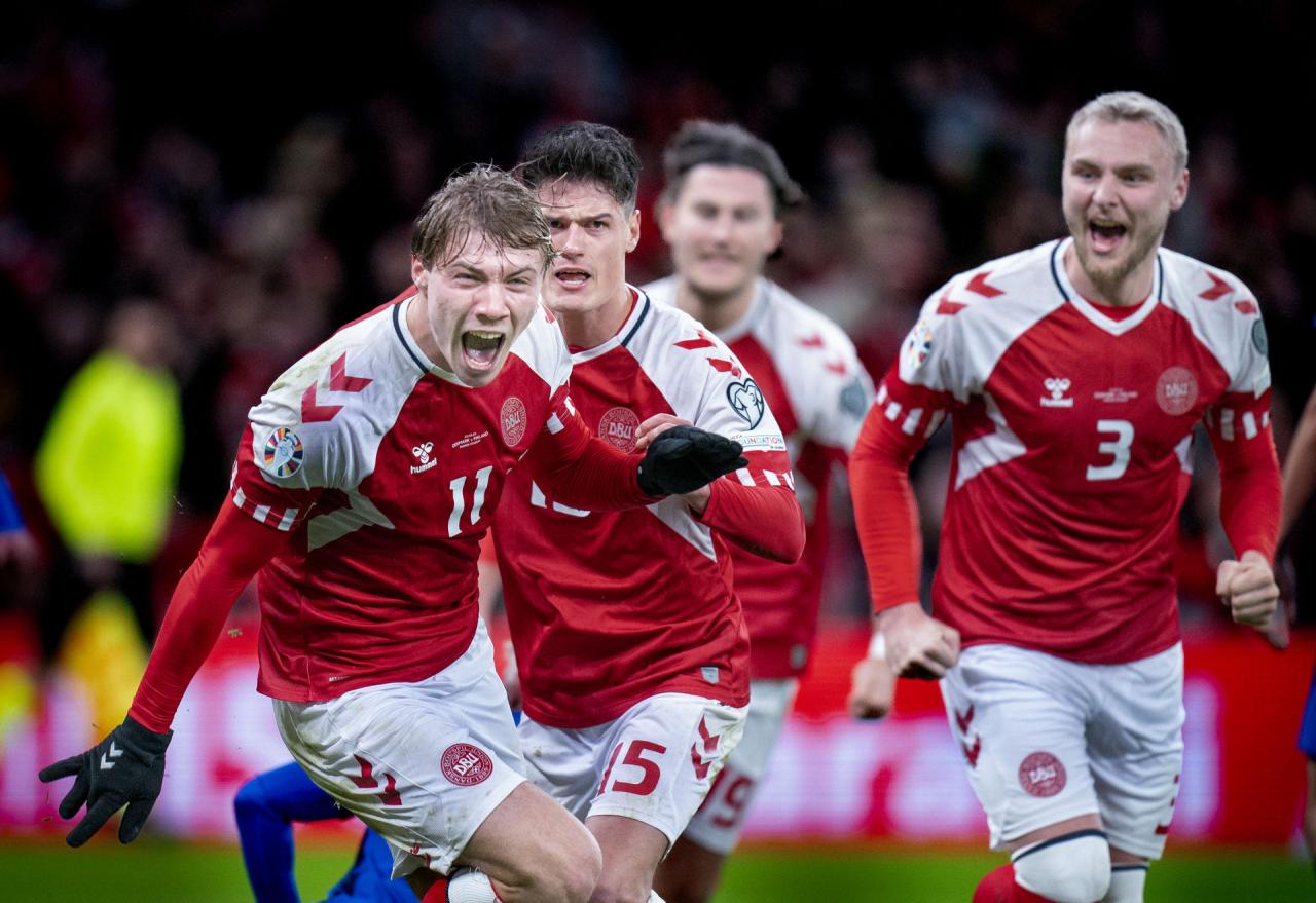 De 10 mest målfarlige danske fodboldspillere er adskilt af kun 4 mål.