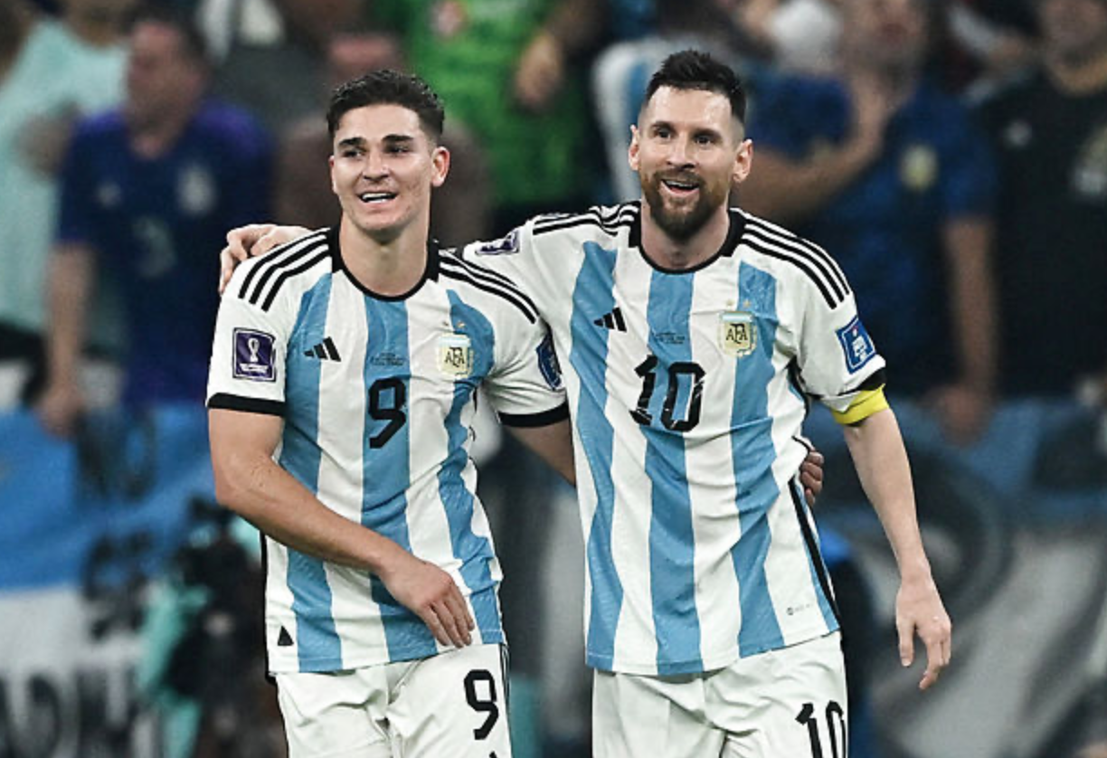 rørledning Insister Stor Nr. 9 og 10 sender Argentina i VM-finalen